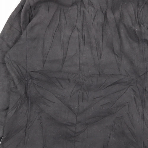 fleece Womens Grey   Full Zip Jumper Size L