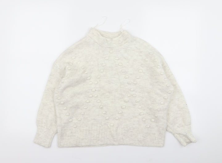F&F Womens White   Pullover Jumper Size 6