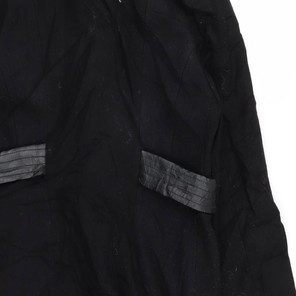 Whistles Womens Black   Jacket Coat Size 12