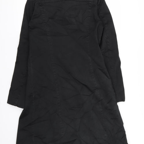 calvin klein jeans Womens Black   Overcoat Coat Size M