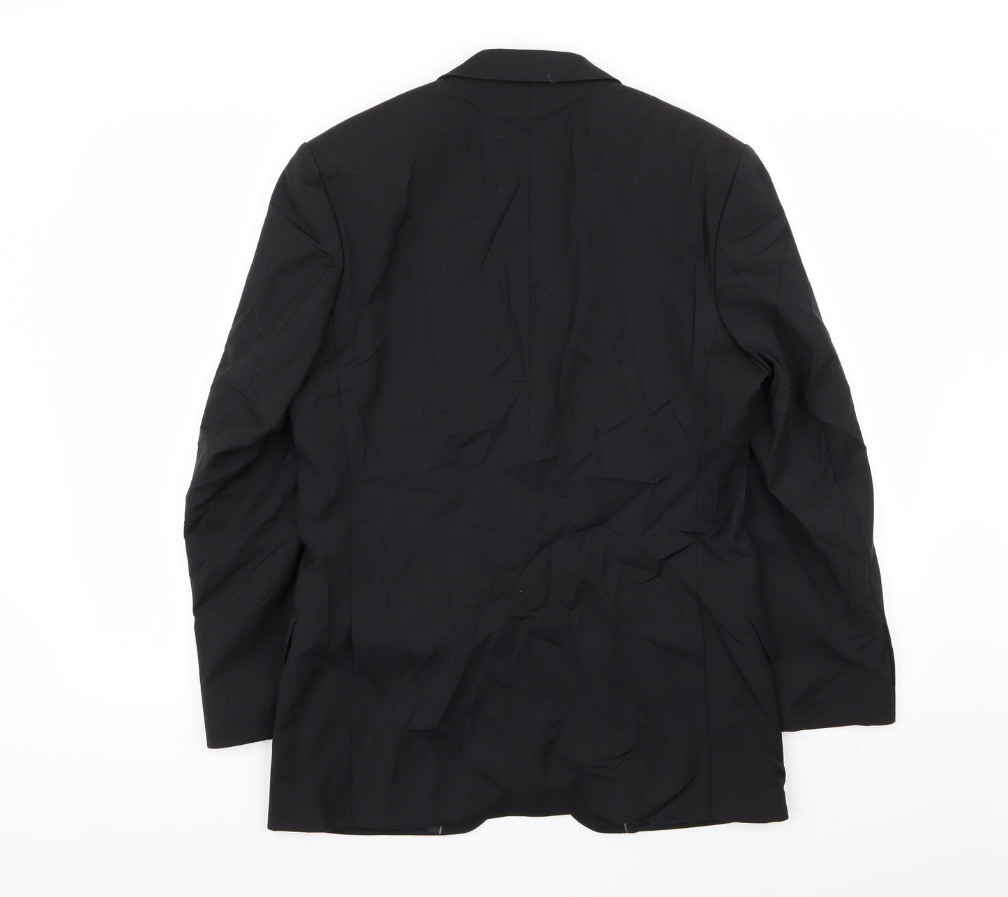 st michael Mens Black   Jacket Blazer Size 36