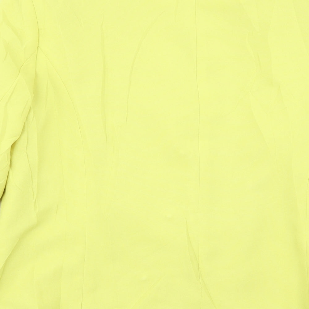 Special Collection Womens Yellow   Jacket Blazer Size 12
