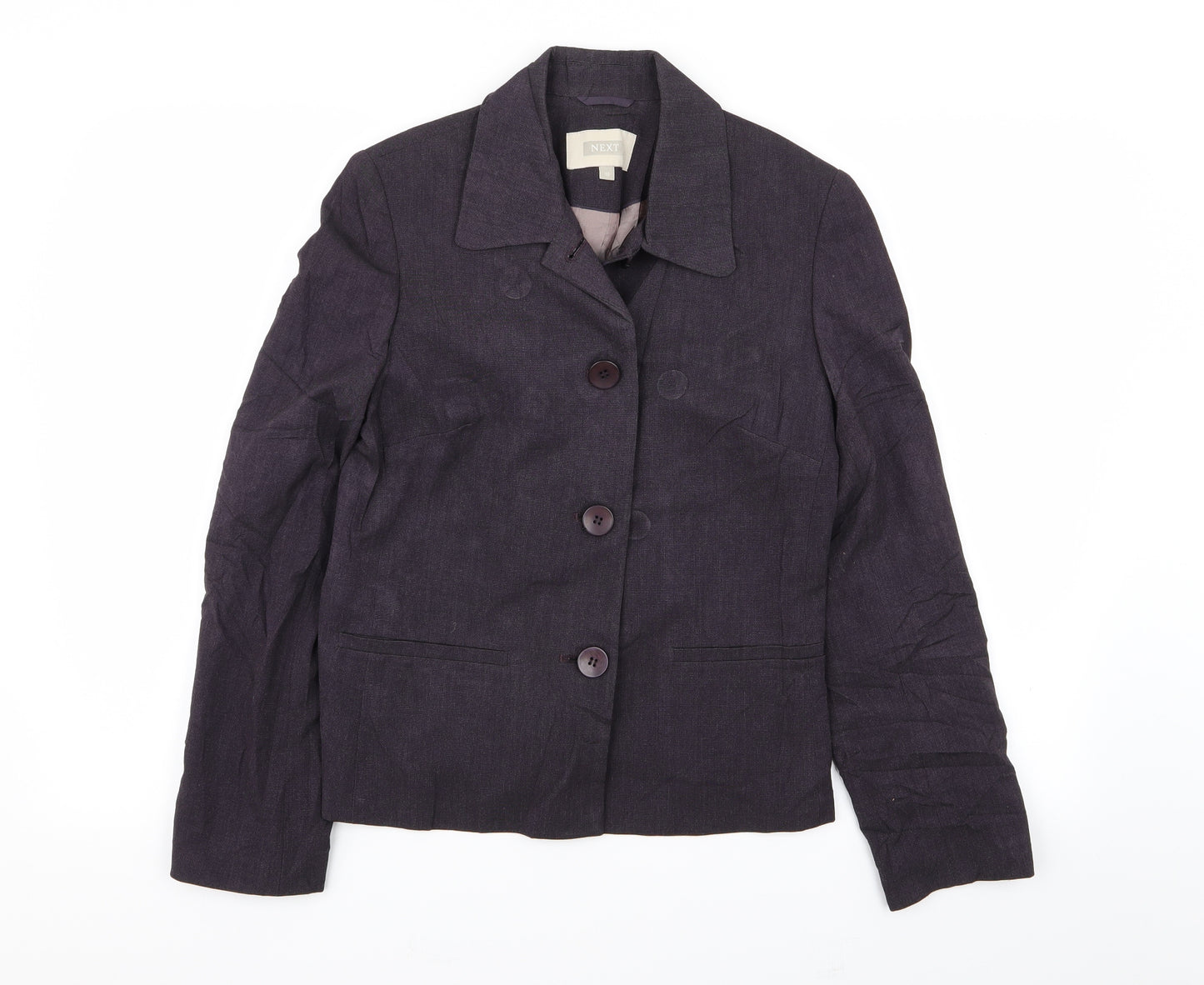 NEXT Womens Purple   Jacket Blazer Size 10