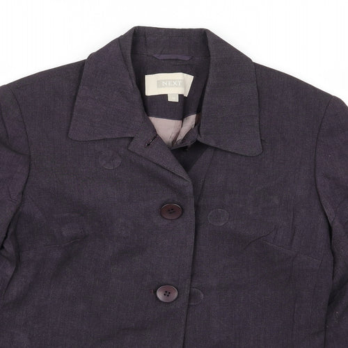 NEXT Womens Purple   Jacket Blazer Size 10