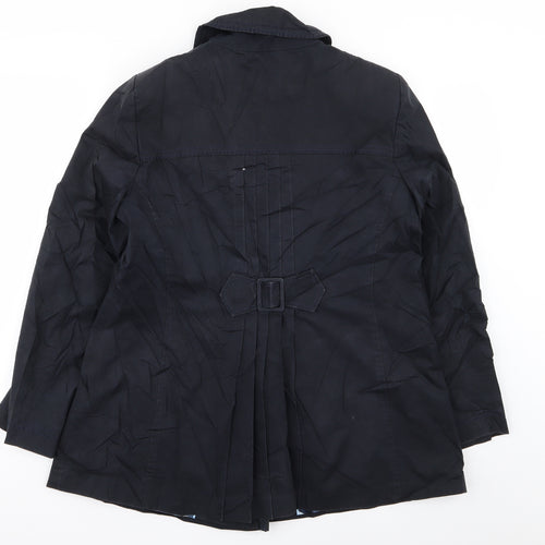 Per Una Womens Blue   Jacket Coat Size 14