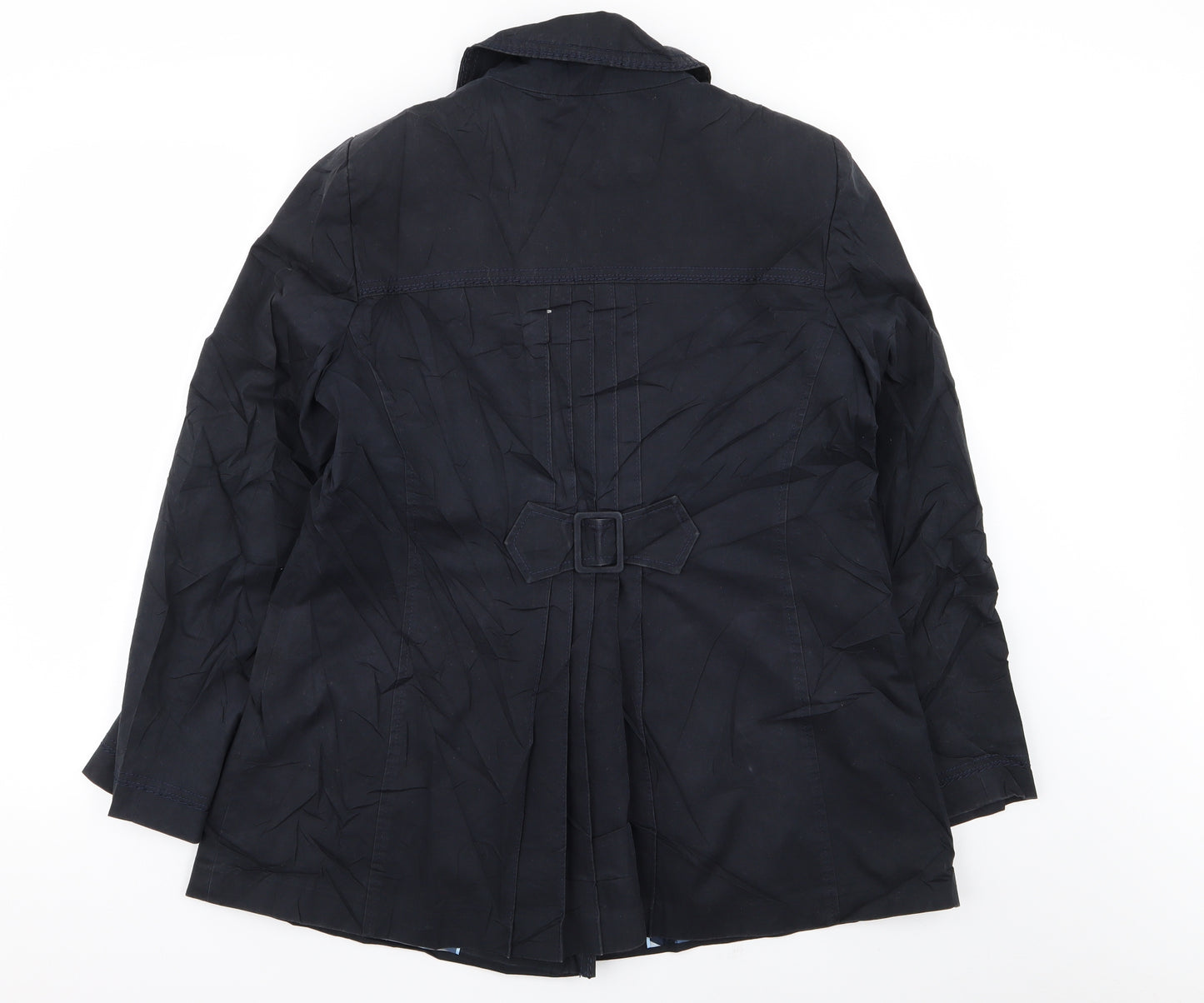 Per Una Womens Blue   Jacket Coat Size 14