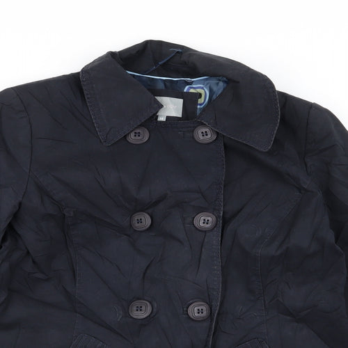 Per Una Womens Blue   Jacket Coat Size 14