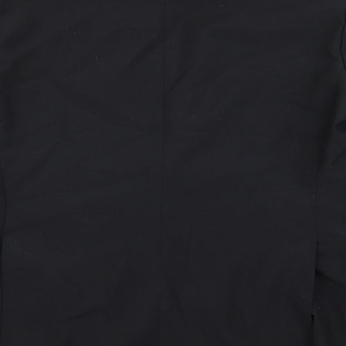 Preworn Mens Black   Jacket Blazer Size 42