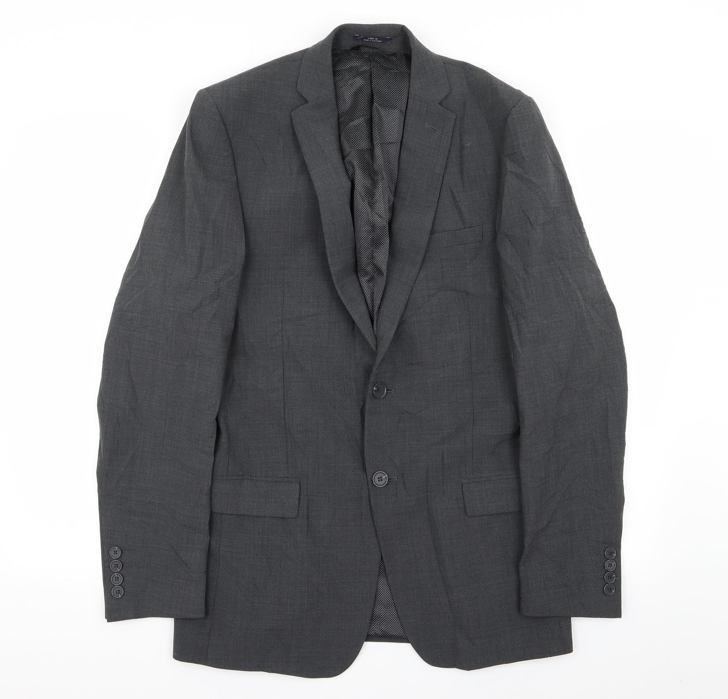 M&S Mens Grey   Jacket Blazer Size 38