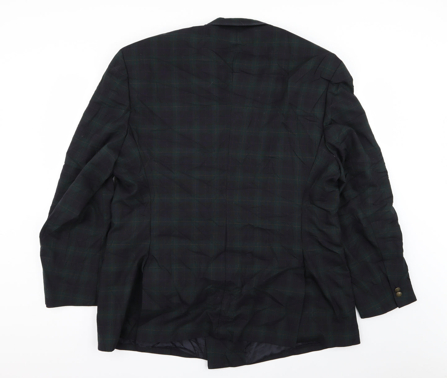 becker Mens Multicoloured Check  Jacket Blazer Size 42