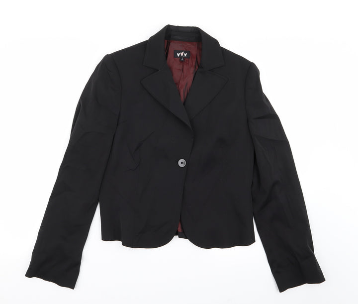 Per Una Womens Black Jacket Blazer Size 12
