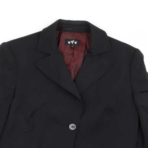 Per Una Womens Black   Jacket Blazer Size 12