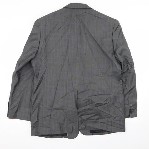 NEXT Mens Grey Check  Jacket Blazer Size 42