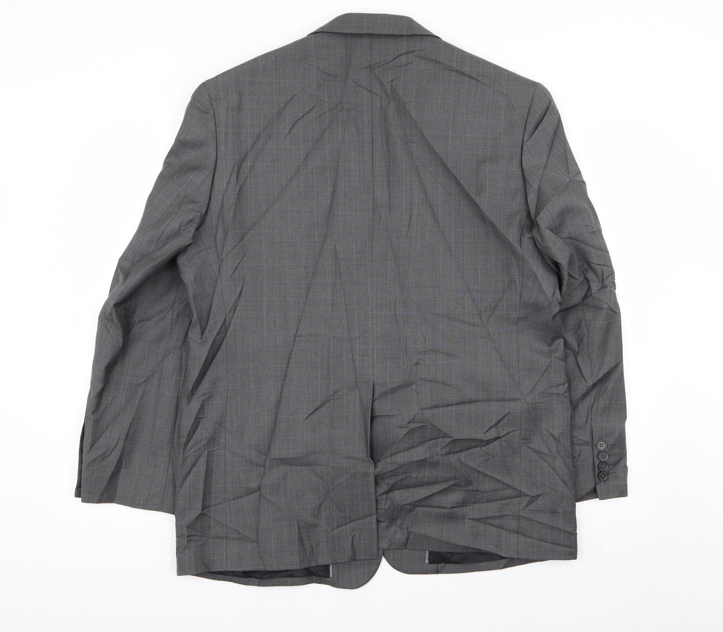 NEXT Mens Grey Check  Jacket Blazer Size 42