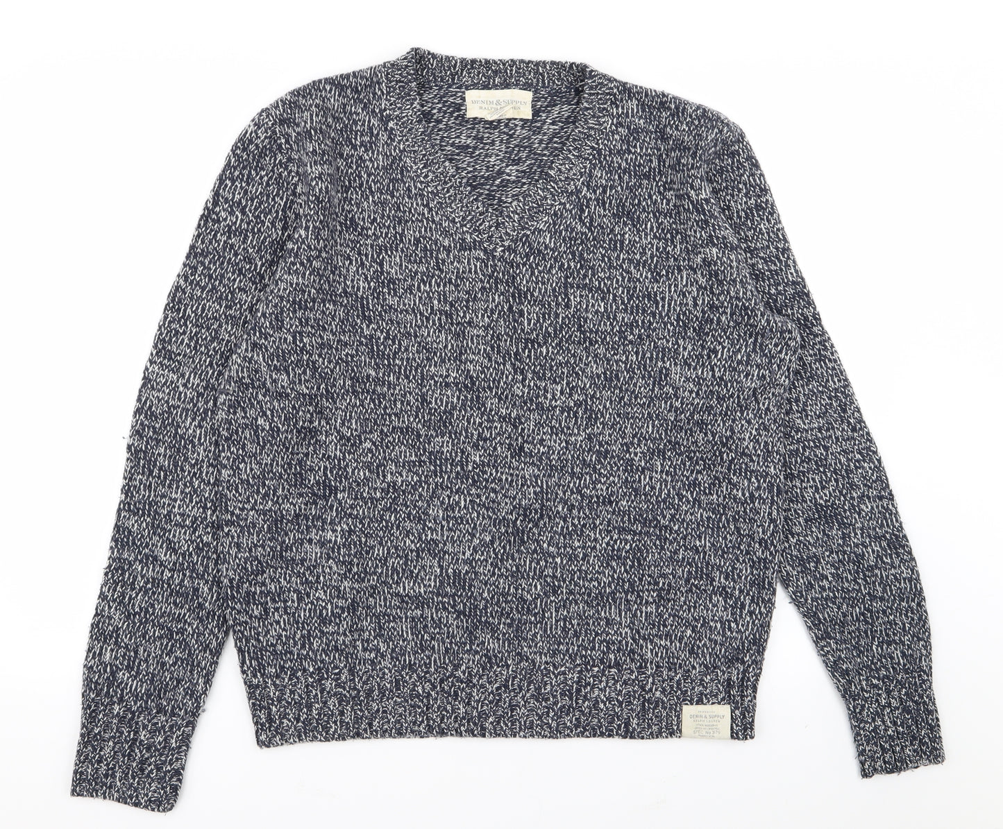 Denim & Supply Mens Blue   Pullover Jumper Size L