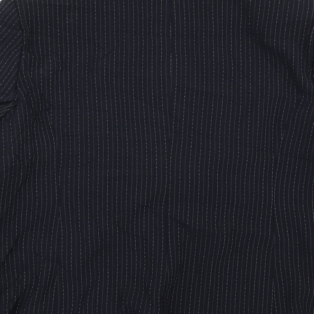 Debenhams Womens Blue Striped  Jacket Blazer Size 20