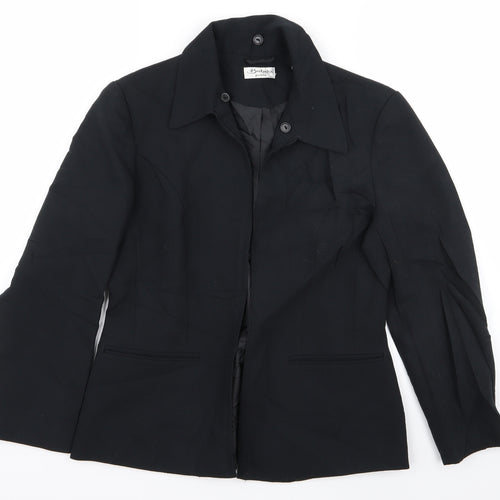 Berkertex Womens Black   Jacket Blazer Size 10
