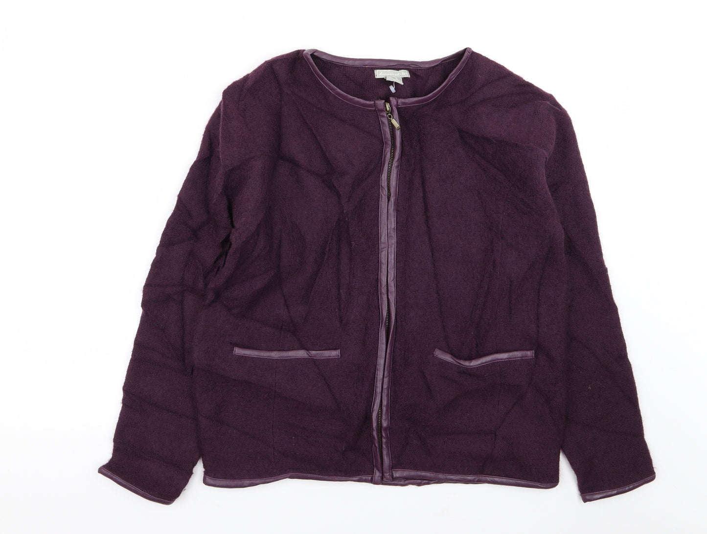 declan&white Womens Purple   Jacket  Size L