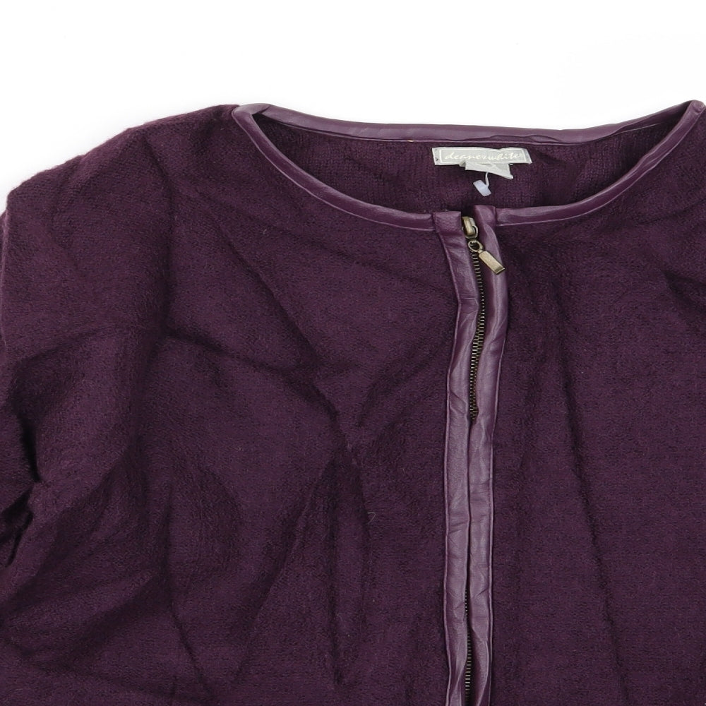 declan&white Womens Purple   Jacket  Size L