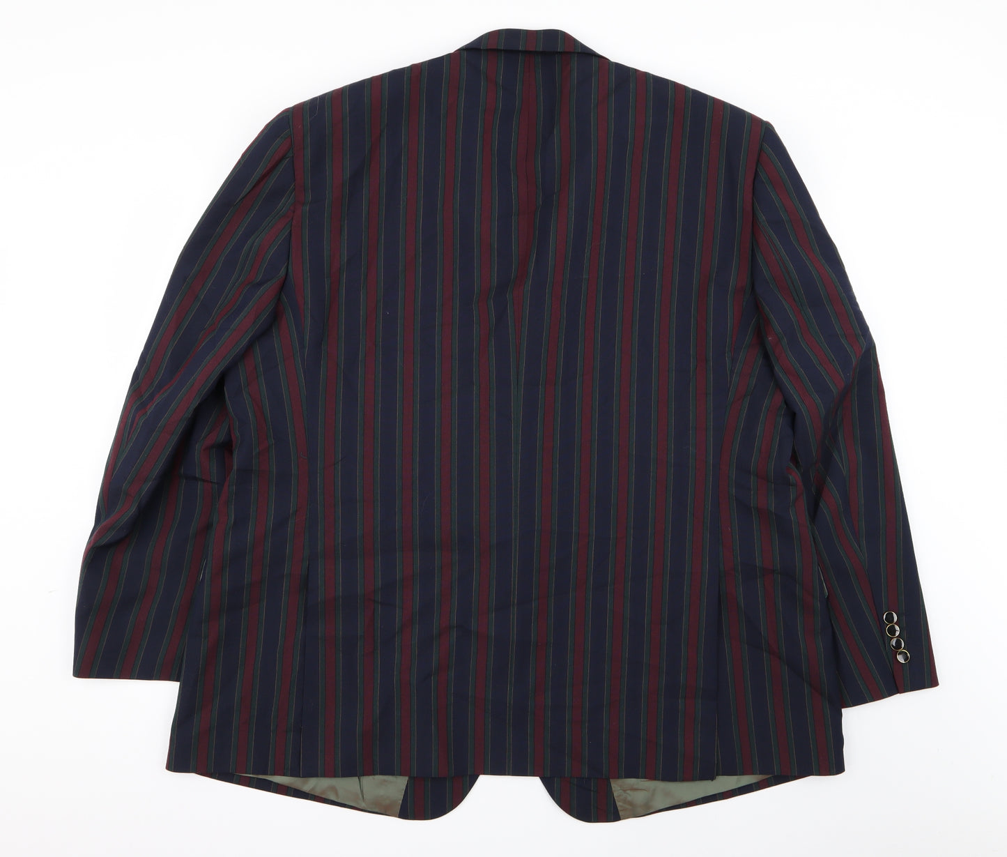 Brook Taverner Mens Multicoloured Striped  Jacket Blazer Size 52
