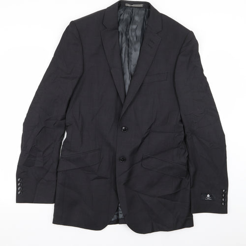 Autograph Mens Black   Jacket Blazer Size 38