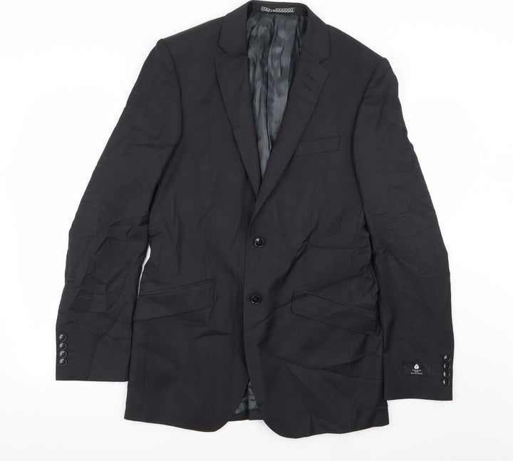 Autograph Mens Black Jacket Blazer Size 38
