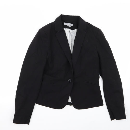 H&M Womens Black   Jacket Blazer Size 10