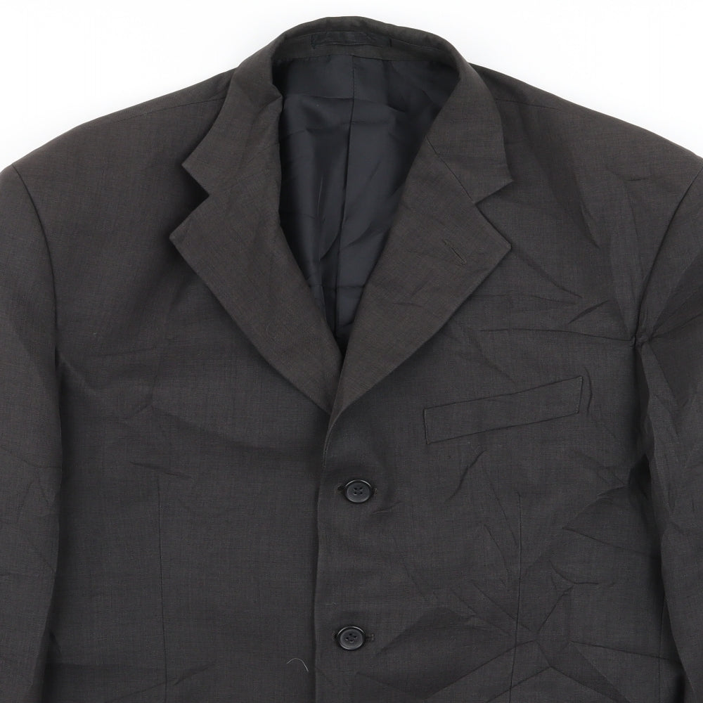 savatini Mens Grey   Jacket Blazer Size 40