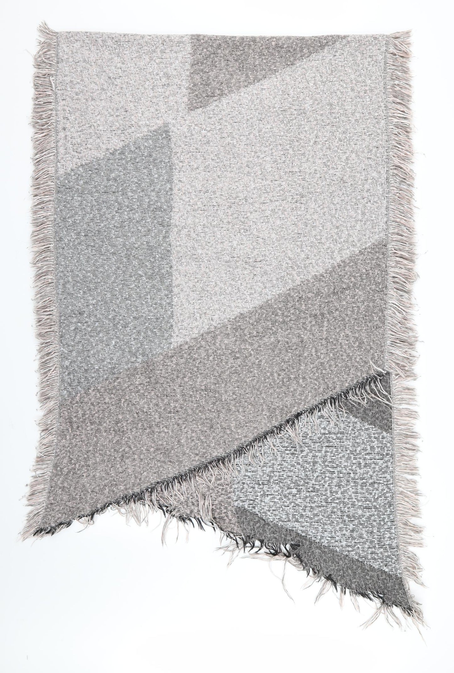 Preworn Womens Multicoloured Geometric   Scarf