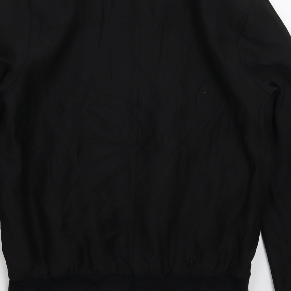 New Look Womens Black   Bomber Jacket Jacket Size 8