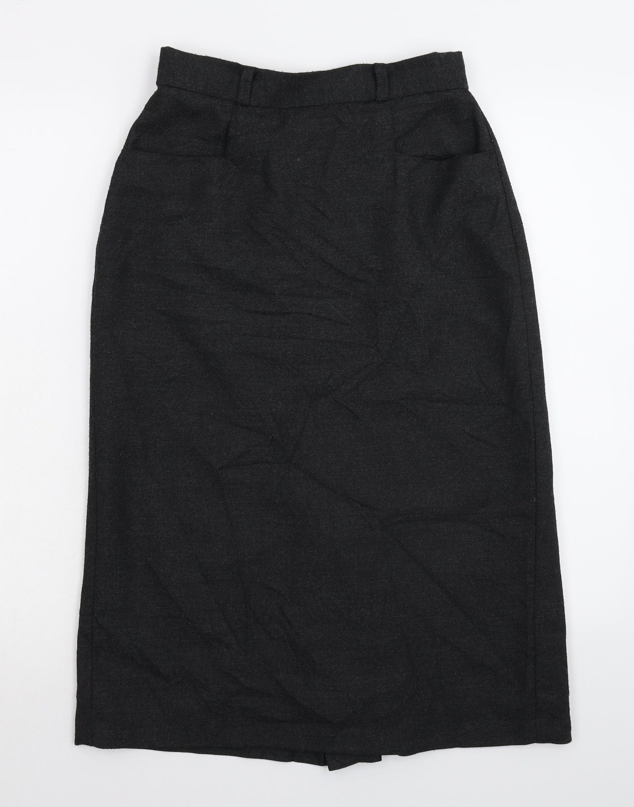 Debenhams Womens Grey   Straight & Pencil Skirt Size 12