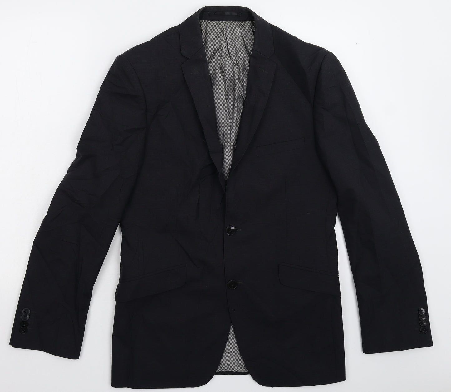 Lambretta Mens Black   Jacket Suit Jacket Size 38