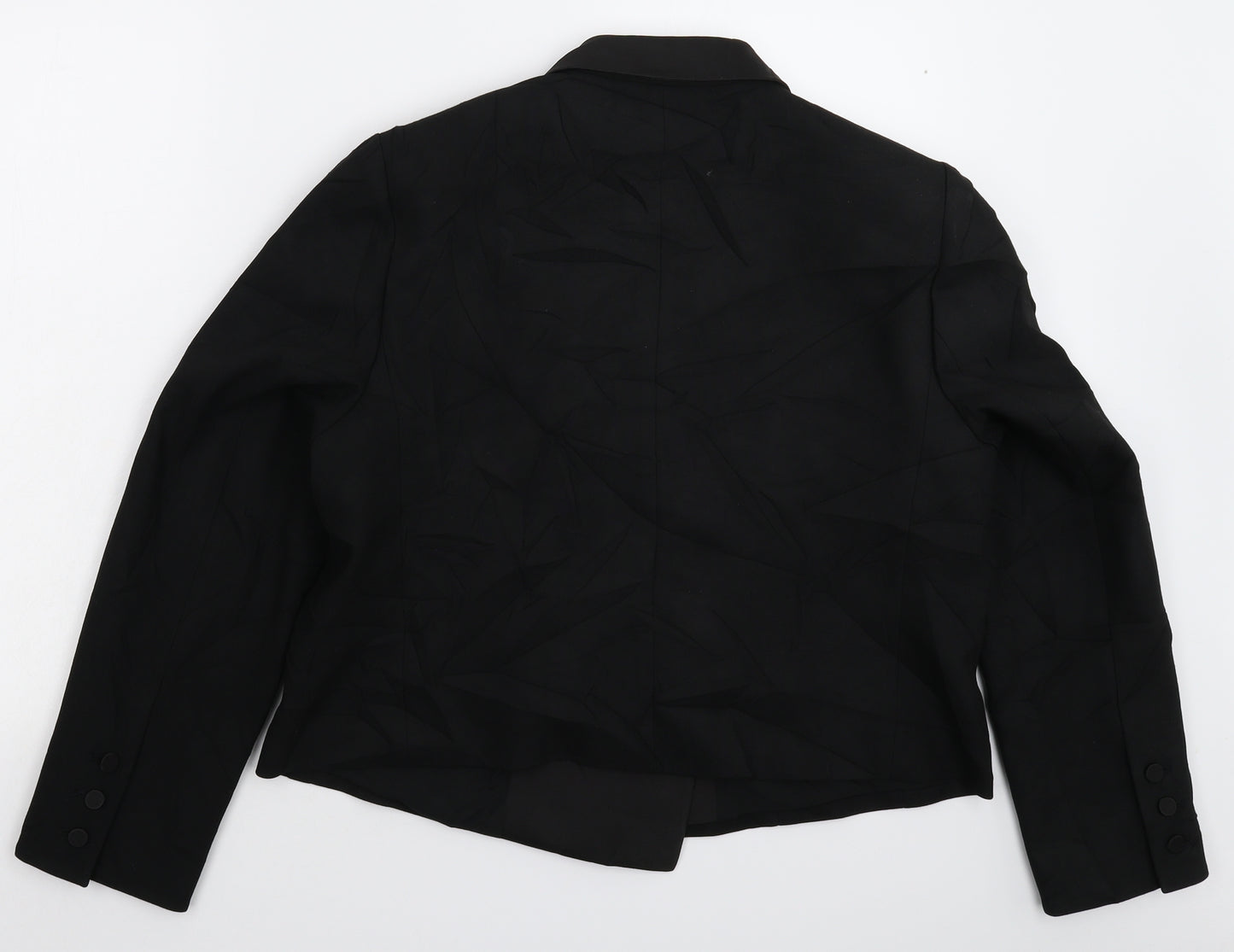 Marks and Spencer Womens Black   Jacket Suit Jacket Size 18