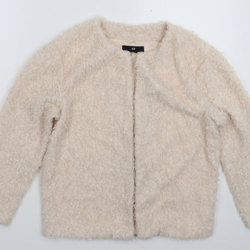 H&M Womens Beige   Jacket  Size M
