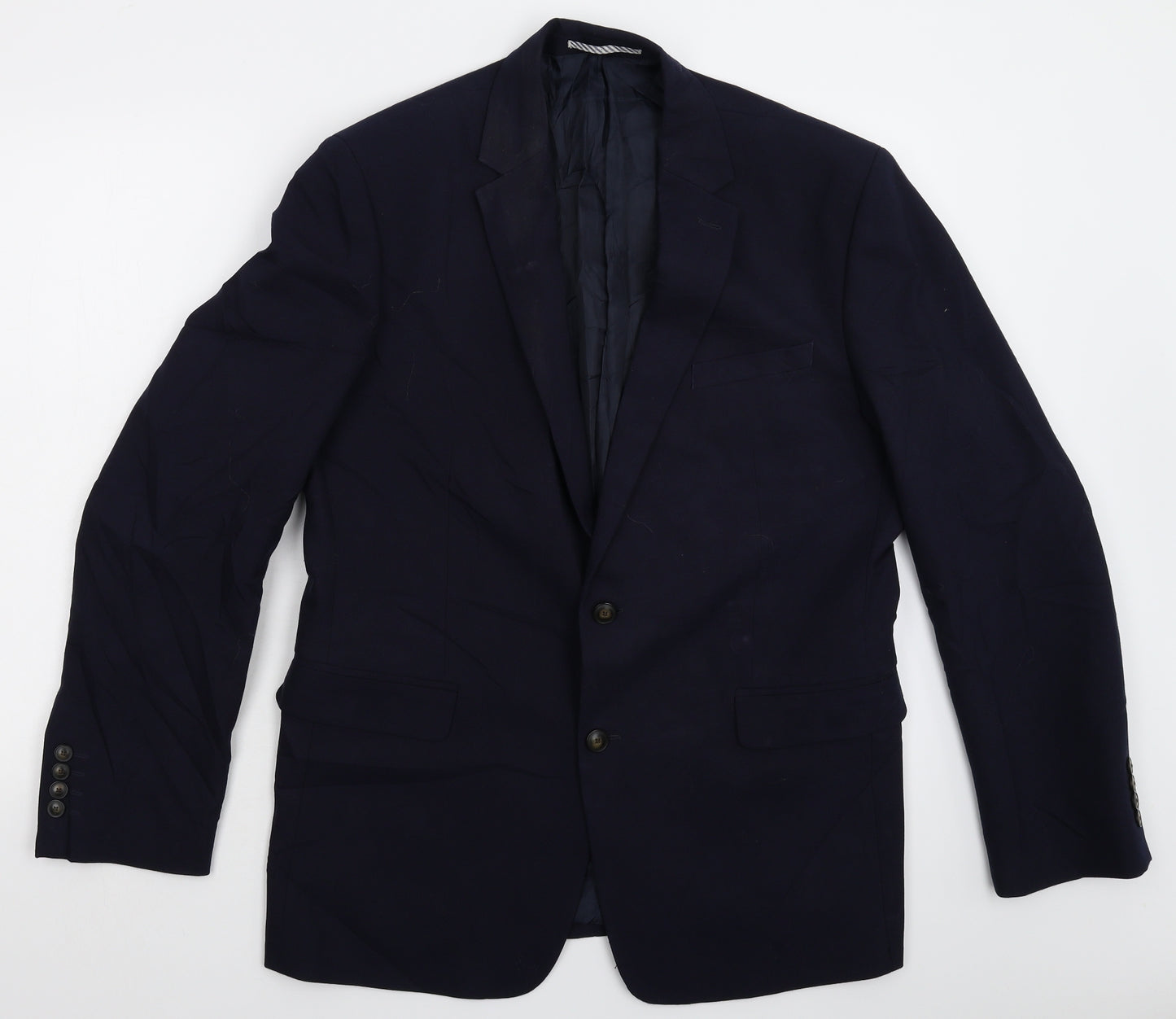 Marks and Spencer Mens Blue   Jacket Suit Jacket Size 42