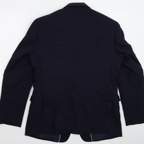 Marks and Spencer Mens Blue   Jacket Suit Jacket Size 42