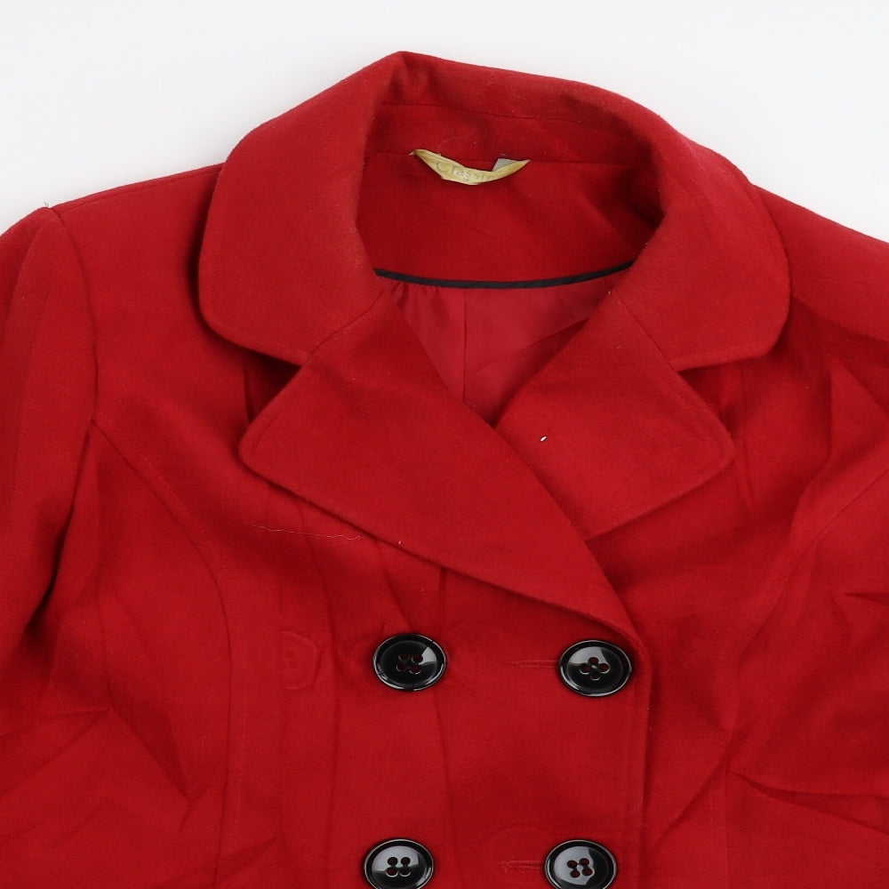 Classic Womens Red   Jacket Blazer Size 14