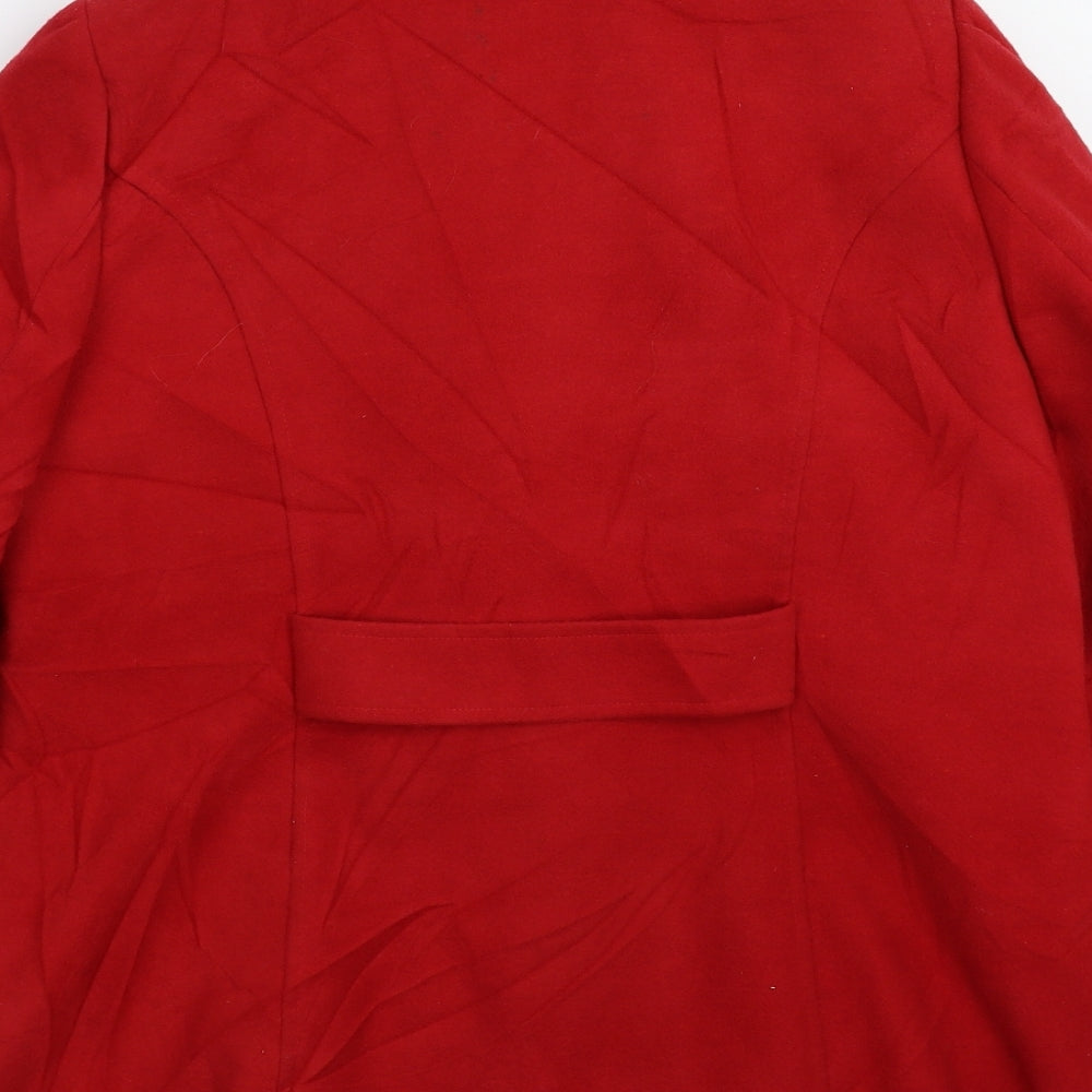 Classic Womens Red   Jacket Blazer Size 14