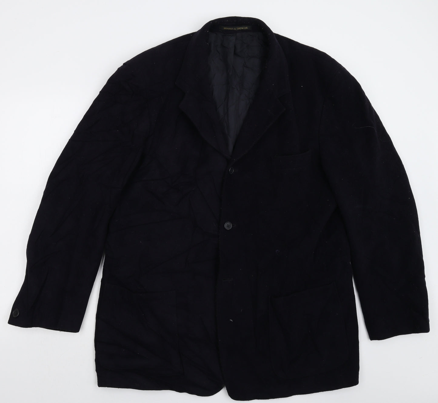 Marks and Spencer Mens Blue   Jacket Blazer Size 44