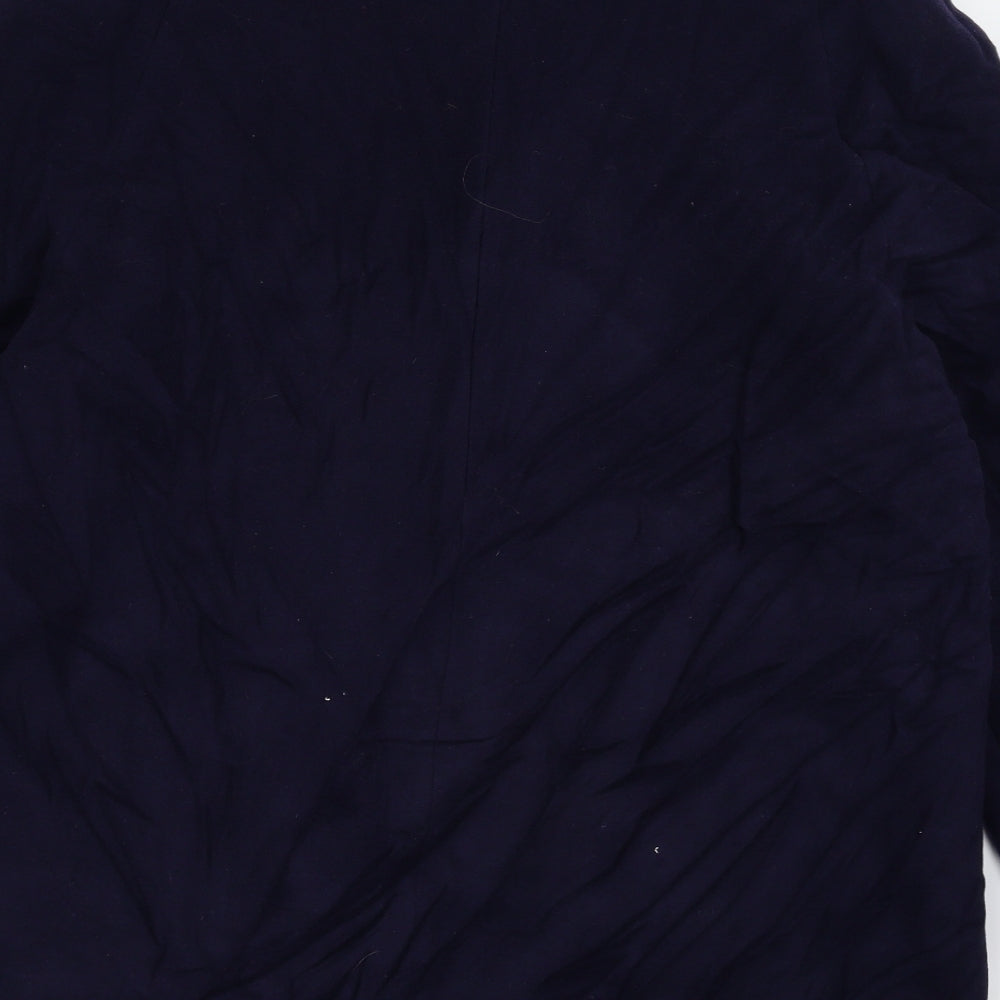 ELVI Womens Blue   Overcoat Coat Size XL
