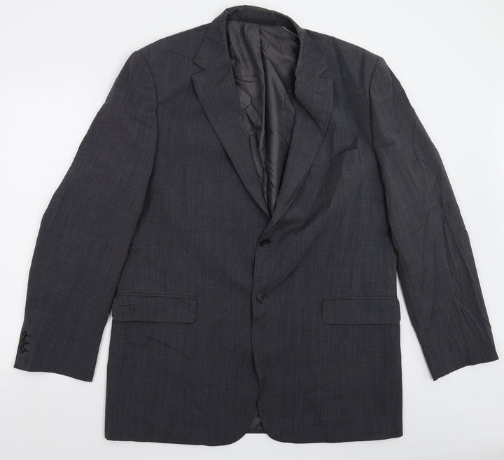Marks and Spencer Mens Grey Jacket Suit Jacket Size 44