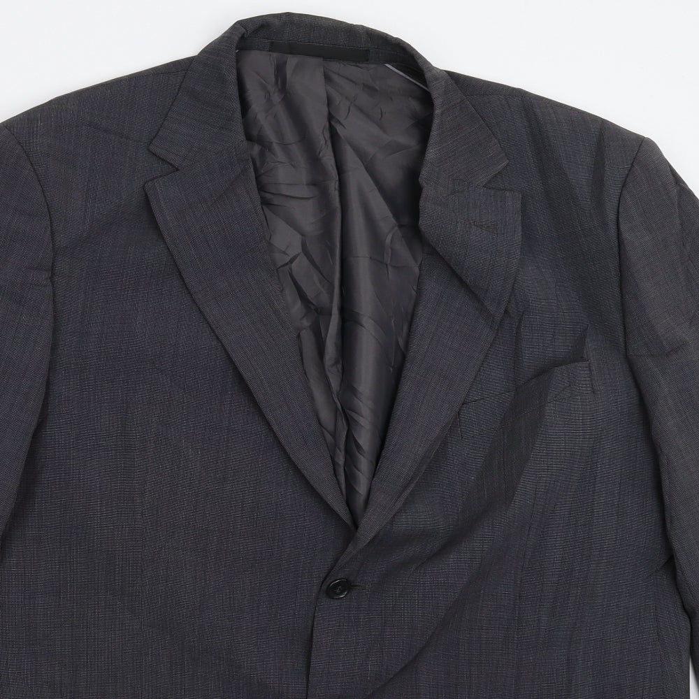 Marks and Spencer Mens Grey   Jacket Suit Jacket Size 44