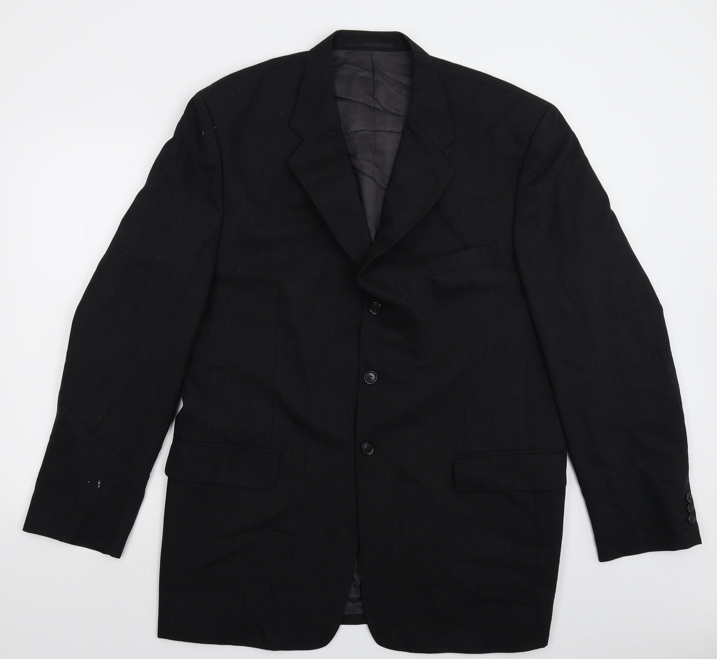 Pierre Cardin Mens Black   Jacket Suit Jacket Size 44