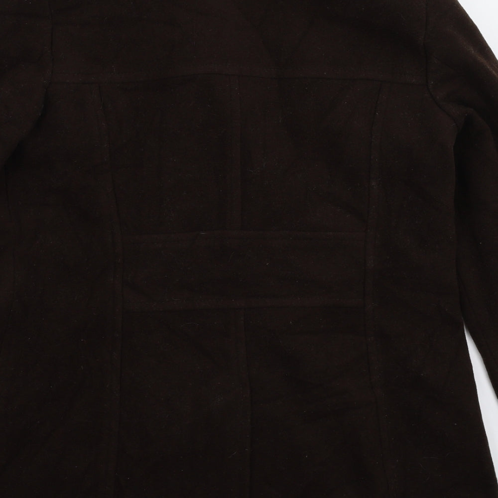 Covington Womens Grey   Pea Coat Coat Size L