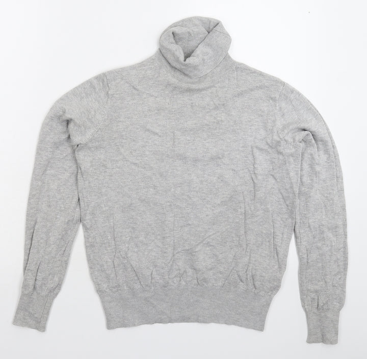 H&M Womens Grey  Knit Pullover Jumper Size S