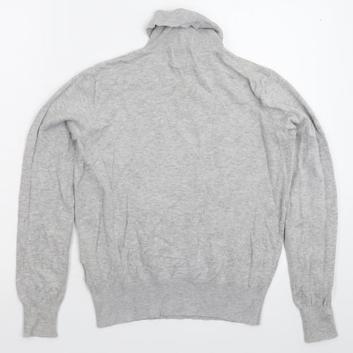 H&M Womens Grey  Knit Pullover Jumper Size S