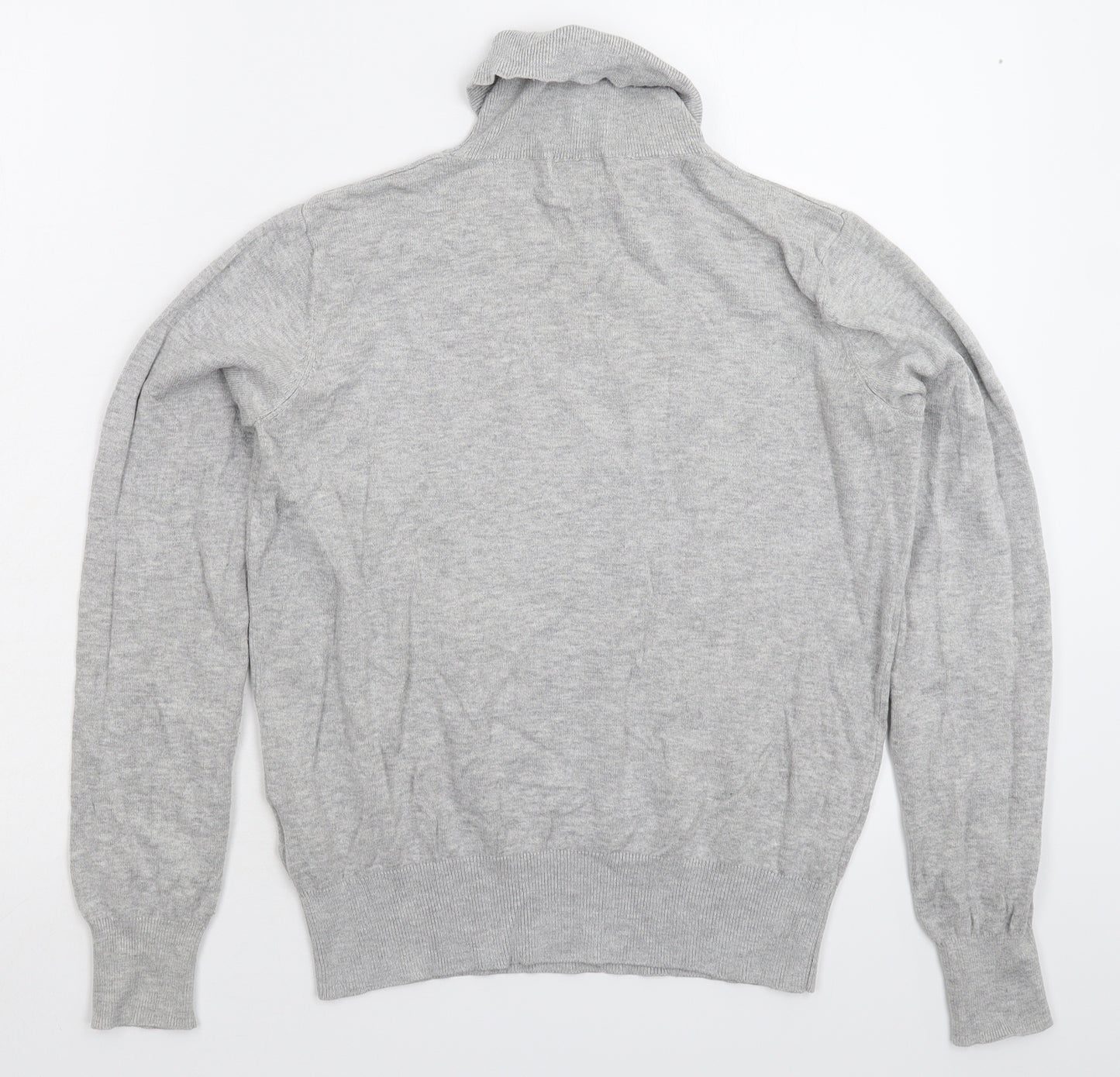 H&M Womens Grey  Knit Pullover Jumper Size S