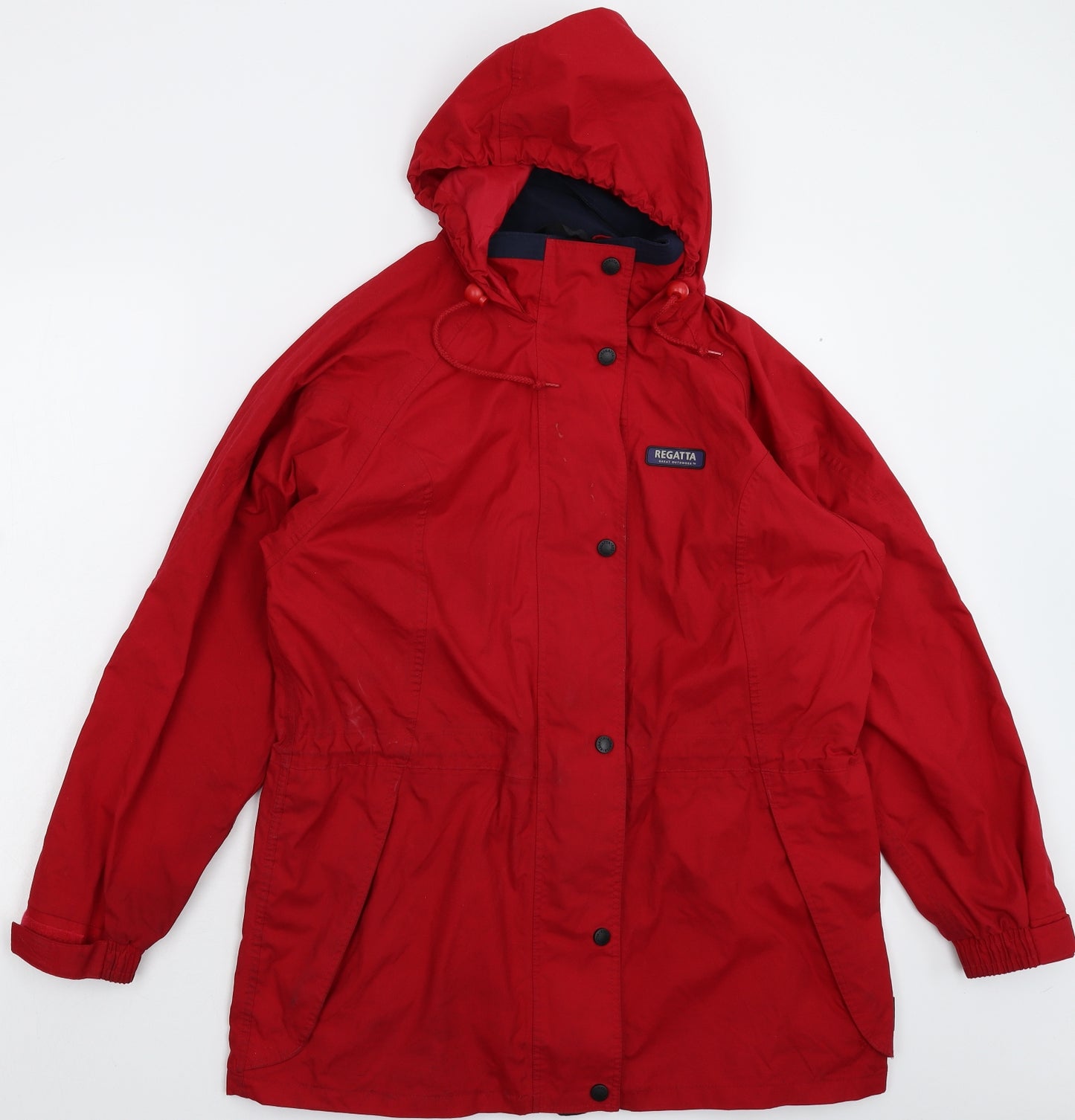 Regatta Womens Red   Rain Coat Coat Size 10