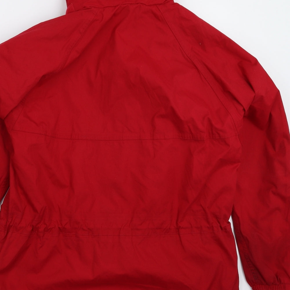 Regatta Womens Red   Rain Coat Coat Size 10