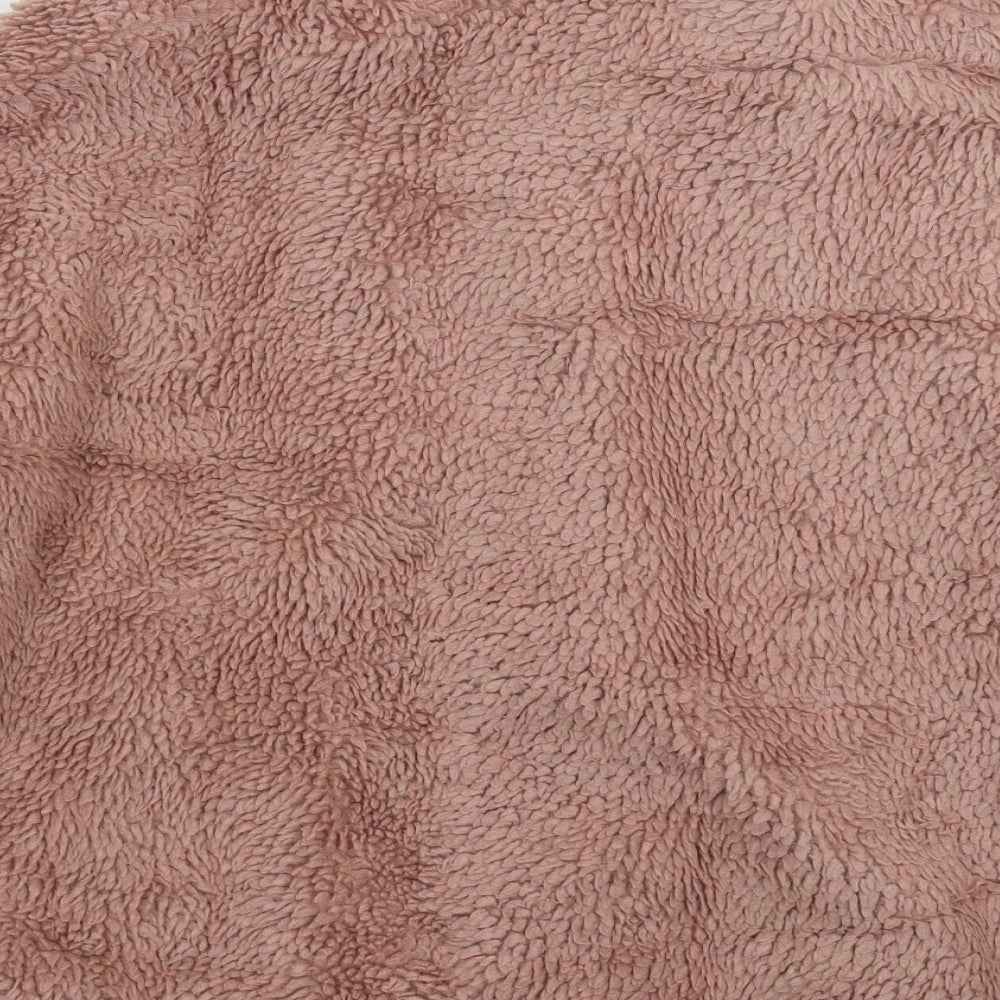 New Look Womens Beige  Fleece Jacket  Size 16  - Oversized